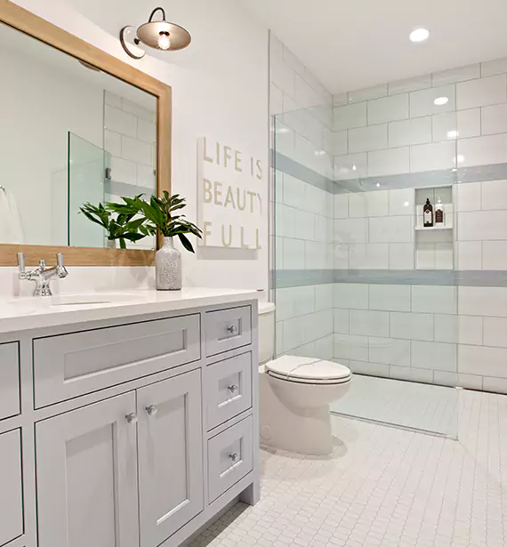 Budget Bathroom Remodel in Bristol, PA