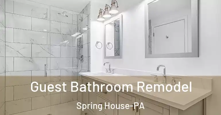 inner Bathroom imggen Guest Bathroom Remodel Spring House-PA
