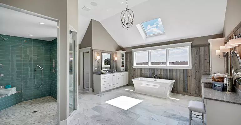 Guest Bathroom Flooring Remodel in Bristol