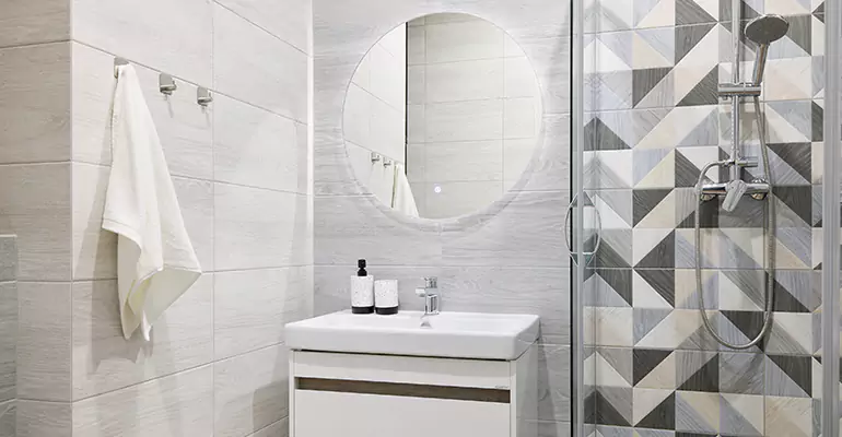 Small Master Bathroom Remodel in Bristol